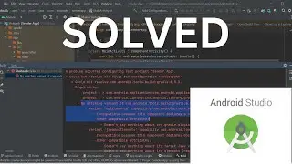 SOLVED | No matching variant of gradle was found. The consumer was configured...