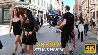 Sweden - Stockholm - Walking Tour in Södermalm Island - 4K