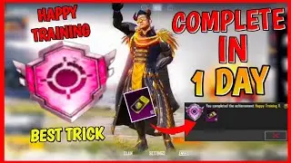 Easily Complete Happy Training Achievement | Get 10 Premium Crate Coupon | Happy Training