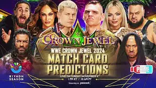 WWE Crown Jewel 2024 - Match Card Predictions