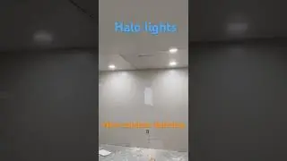 New Halo canless lighting.  #diy #halolighting #canless #homedepot #lowes #home #homerenovation
