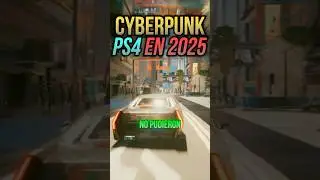 This is Cyberpunk 2077 on PS4 in 2025🤦‍♂️ 