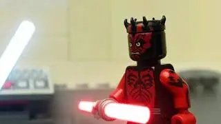 Maul vs Anakin Skywalker | Lego star wars lightsaber duel