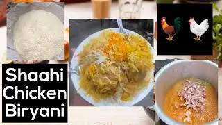 Bulk making of Shaahi Chicken Biryani 🐔 || Lucknow #indianfood