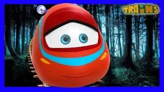 Train cartoon | Super wings | Collection 322