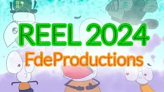 Hice mi Portafolio Animado (listo para spamear :D) | FdeProductions Animation Reel 2024