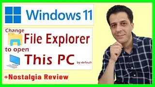 How to Change File Explorer to Open This PC by default in Windows 11