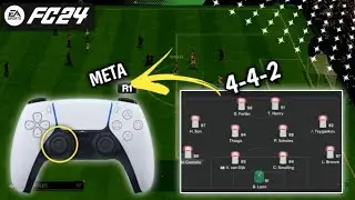 The best Formation and instructions suited for META , Controller and camera settings_EAFC 24