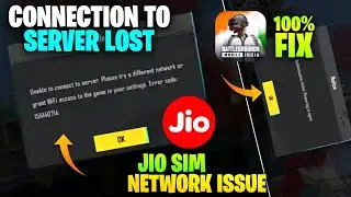 bgmi not working on jio sim | Server Didn't Respond Problem bgmi |  bgmi not working on mobile data