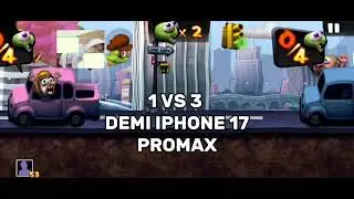 1 VS 3 MADURA VIRAL DEMI IPHONE 17 PROMAX || VIRAL TIKTOK NO PW