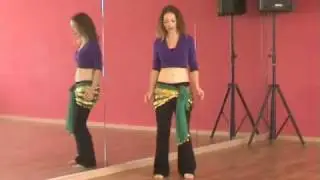 Belly Dance Lesson #3 - BellyDanceBoulevard.com dancing lessons