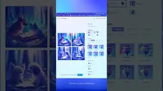 I create a master piesce with an AI