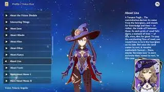 Mona talking about Lisa | Genshin Impact