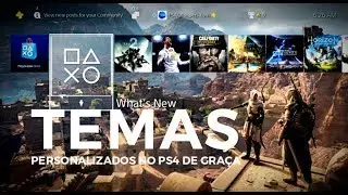 Como colocar Tema personalizado de GRAÇA no PS4