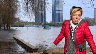 Затопило пляжи в Киеве ? Жизнь в Киеве сегодня. Наводнение в Киеве. Киев сейчас.