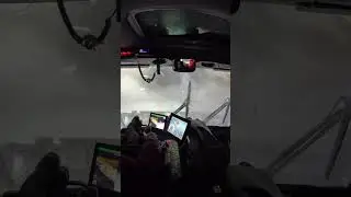 Conditions on Upper Mountain in Blizzard #skiing #snowcat