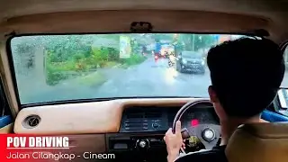 POV Belajar Nyetir - Pake Mobil Tua Charade g10