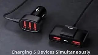 MULTI PORT FAST CAR CHARGER #viral #shorts #cars