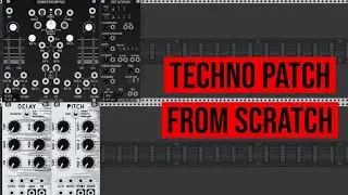 VCV Rack Techno Patch from Scratch - December 2019