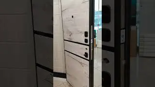 Дверь входная, Волга-Бункер Дуэт 2, черный муар с блестками, дуб арктик