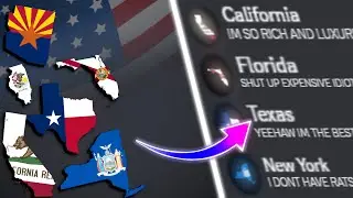If U.S States Had A Discord Server...