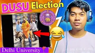 Delhi University Election 😂 #collegelife #du  - Indian Eric