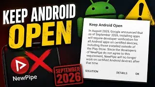 How to fix Keep Android Open problem | In August 2025 Google announced that as of September 2026