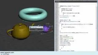 Create snow by maxscript in 3d max