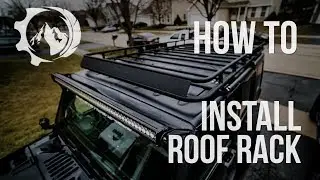 EAG Roof Rack Installation on Jeep JKU