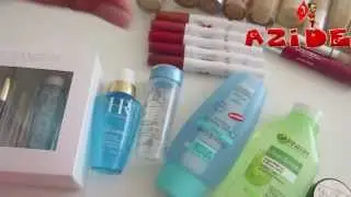 Makyaj temizleyiciler / Azide Hobi / Garnier, Rival de loop , lancome / Maybelline rujlar