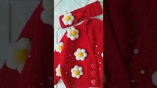 Вязаный кардиган Кардиган спицами  #кардигандетски #вязание
