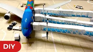 How to Build REALISTIC Jet Bridges for a Model Airport