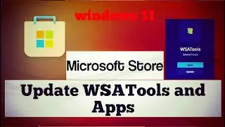windows 11 update microsoft store apps Automatically or Manually | WSATools update
