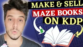 How To Make Amazon KDP Maze Book Interiors And Book Covers For Any Niche
