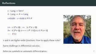 Symbolic and Automatic Differentiation of Languages
