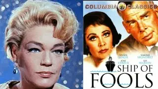 "Симона Синьоре & Оскар Вернер" 1965' "Корабль дураков"