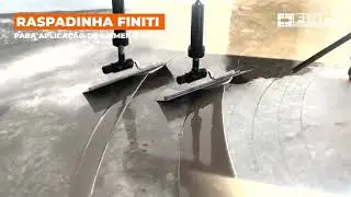 Raspadinha FINITI: Robô para aplicação de primer e epóxi no piso.