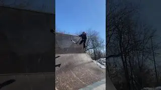 Уже открыли сезон #keşfet #tricks #scooter #air #shortsclip