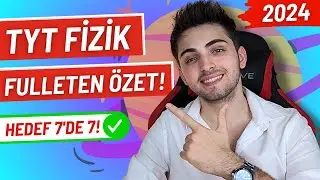 2024 TYT FİZİK FULLETEN SON TEKRAR! 🔥| Bunları Bilmeden Sınava Girme! | 