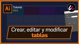 Crear una tabla en Illustrator