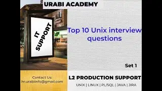 Top 10 Unix interview questions and answers |L2 support |ETL testing
