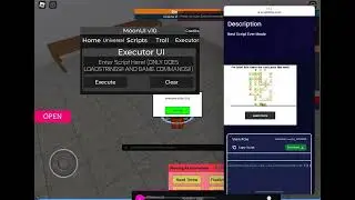 Roblox Fe Script Showcase (Moon Ui v10)