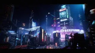 A cyberpunk short film created with UE5.
