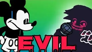 Friday Night Funkin' Mickey Mouse VS EVIL BF DAY 2!!! (Fanmade)