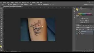 Como tirar tatuagens de fotos com Photoshop CS6 (Tutorial Photoshop CS6 em Português)