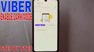 ✅  How To Enable Dark Mode On Viber 🔴