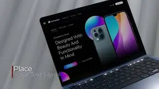 Laptop Mockup | Website Presentation | After effects templates free