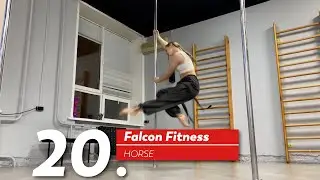 20. How to make HORSE Pole ART / Falcon fitness