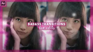 baddie style transitions for edits | after effects tutorial