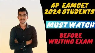 Most Important to know this || AP EAMCET Students must watch || #eamcet #motivation